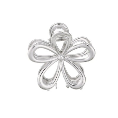 Non-Slip Hollow Hair Claw Large Ponytail Catch Barrette Strong Hold Hairpin