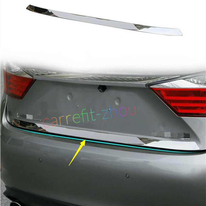 For Lexus ES ES350 ES300h 2013-2018 Stainless Rear Trunk Door