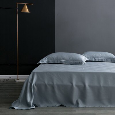 2023 Natural Mulberry Silk Bed Sheets Large Bed Sheets Set 2 Pillowcases Silky