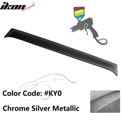 Fits 03-08 Nissan 350Z Coupe Roof Spoiler PP Painted #KY0 Chrome Silver Metallic