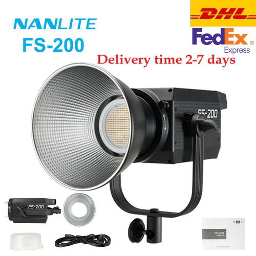 Nanlite FS-150 FS-200 FS-300 FS-300B LED Video Light Bi-Color