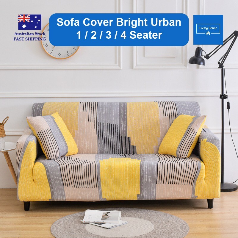 Sofa Cover Stretch Slipcover Protector Lounge Spandex Couch Removable Elastic - Picture 20 of 24