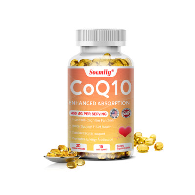 CoQ-10 450mg 30/60 Capsules Coq10 Co Q10 Coenzyme Heart Support