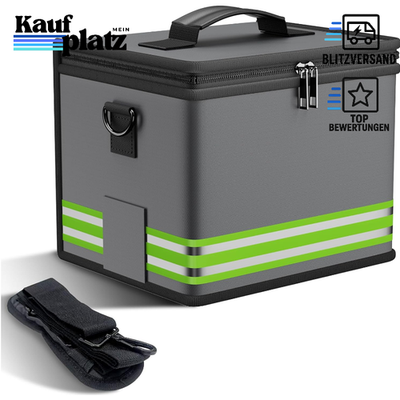 Lipo Safe Bag Feuerfest 24x20x18cm Akku Aufbewahrungsbox Schutztasche Laden