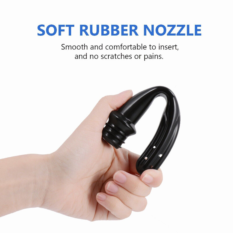 Anal Vaginal Bulb Douche Enema Rectal Colonic Irrigation Syringe Cleaner For Men