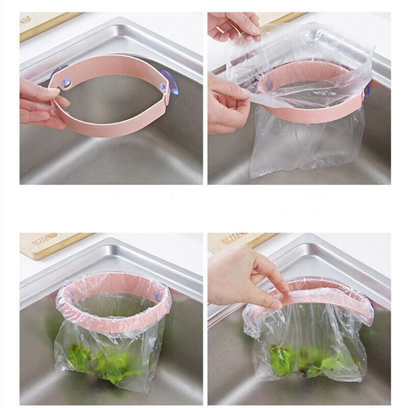 Foldable Flexibility Kitchen Sink Cabinet Hanging Garbage Ba