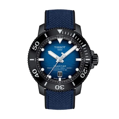 *BRAND NEW* TISSOT SeaStar 2000 Powermatic 80 60BAR Men's Watch T1206073704100