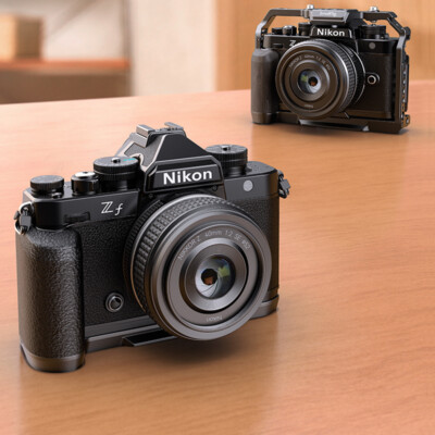 Black Light Weight Camera Hand Grip Handle Aluminum Base L Board