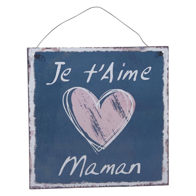Plaques, panneaux et enseignes en métal pour la maison