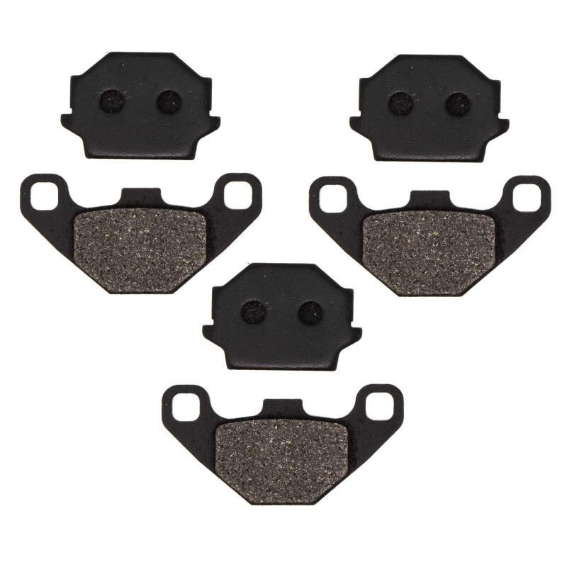 3 Kit Plaquettes Frein Av G, Av D Et Ar Pour Dinli Dl 450 Rs De 2006 Ã  2009