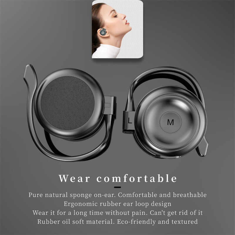 High Quality Over-Ear Headphones Blue-tooth 5.2 Earbuds USB Wireless Earphones