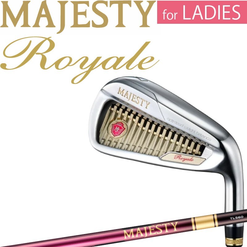 for Ladies MAJESTY Golf Japan 2025 MJ Royale Iron TL560L No