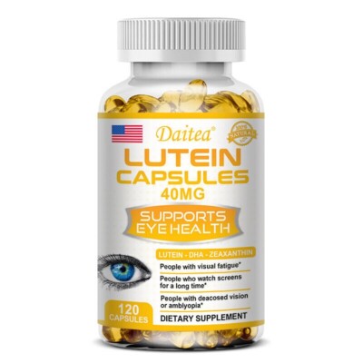 Lutein and Zeaxanthin Antioxidant Eye Health 60 To 120 Capsules