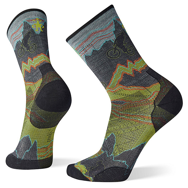 

SMARTWOOL Носки с круглым вырезом Bike Zero Cushion Print 01722-018, Multicolor