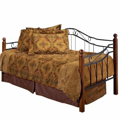 Hillsdale Madison Daybed with Suspension Deck in Black
