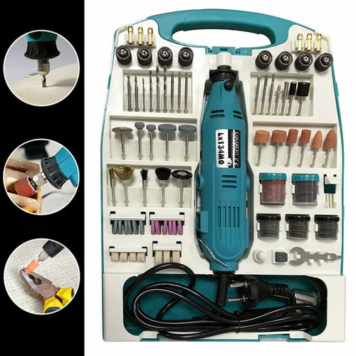 226tlg Mini Schleifer Schleifmaschine set Geradschleifer Multifunktionswerkzeug