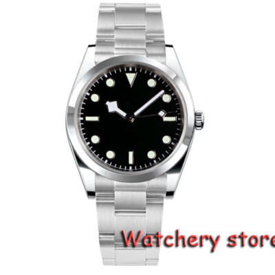 36mm/39mm Matte White Dial Japan NH35A/PT5000 Automatic Watch For Men 20ATM