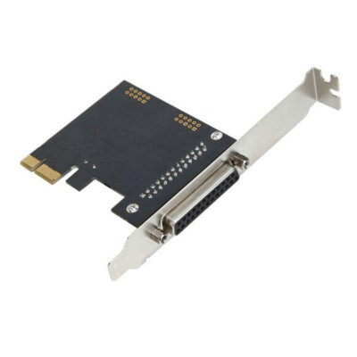 Parallel PCIE PCI-E Express Controller Adapter Card For 25 pin Printer
