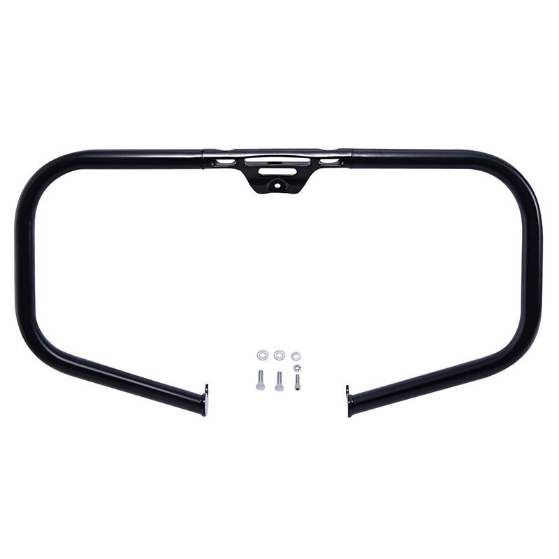 Chrome/Matte Black Engine Guard Crash Bar Fit For Harley Sport Glide FLSB 18-21