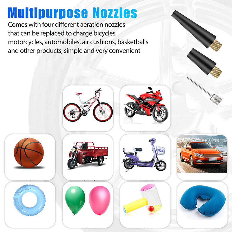 Cordless 150PSI Digital Electric Tire Inflator Portable LCD Air Pump Compressor