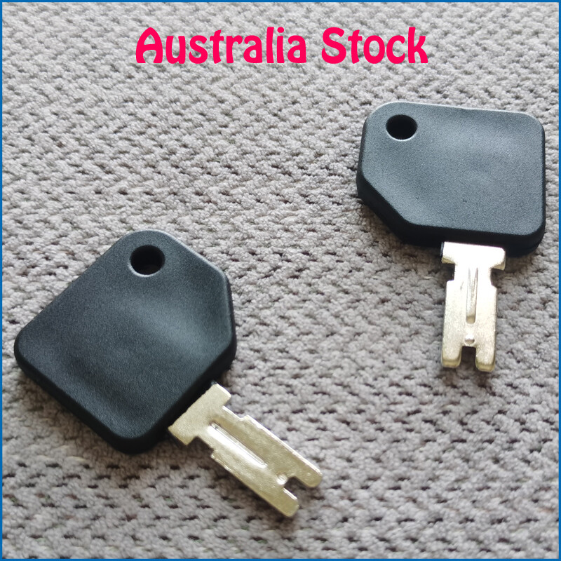 2 X Forklift Ignition Keys For Clark Crown Gradall Gehl Hyster Komatsu 186304