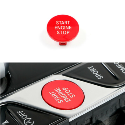 Red Color Start Button DIY Repalcement For BMW 3 G20 4 G22 X5 G05 X6 G06 2020+ 