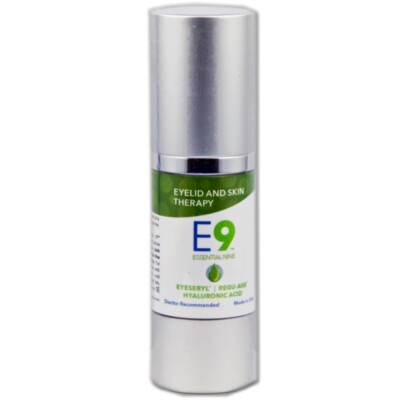 Essential 9 Eye Serum for Dry Eyes and Eyelid Hydration Anti-Aging Skin Therapy