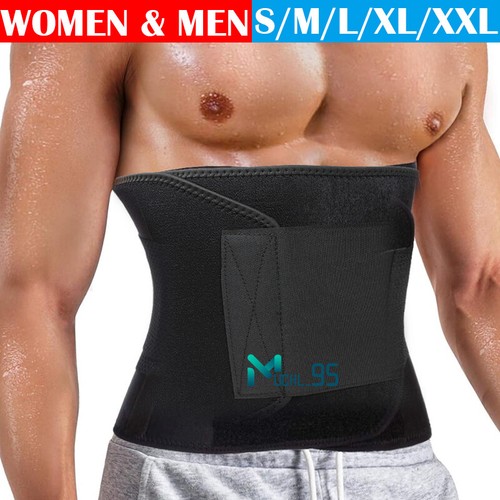 Waist Trimmer Belt Sweating Wrap Tummy Stomach Weight Loss Fat Burner Slimming