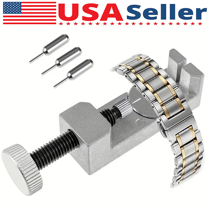 Metal Adjustable Watch Band Strap Bracelet Link Pin Remover Repair