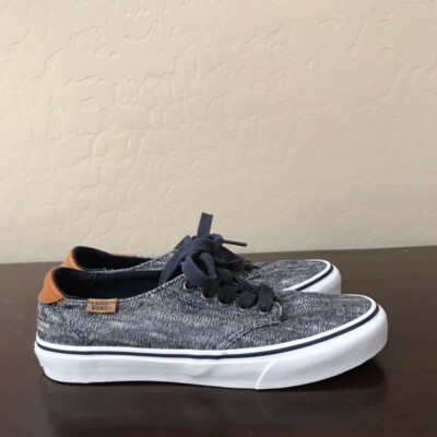 Vans Off The Wall Womens Sneakers Gray 721356 Heathered Low  display picture 1