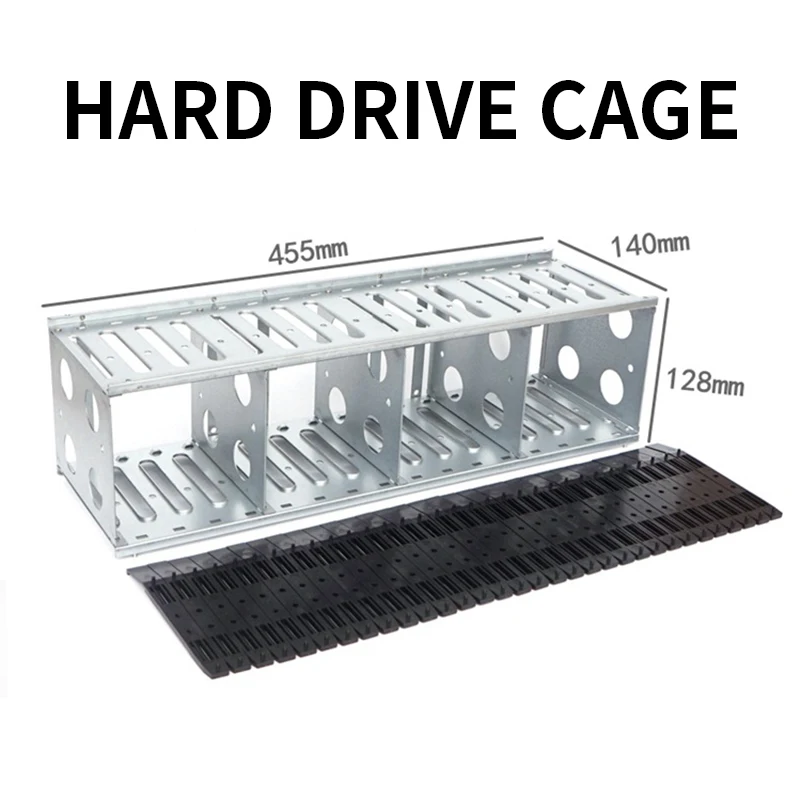 3.5-inch Hard Drive Cage, 16-compartment Shock-proof Expansion rack, Multi-bay m