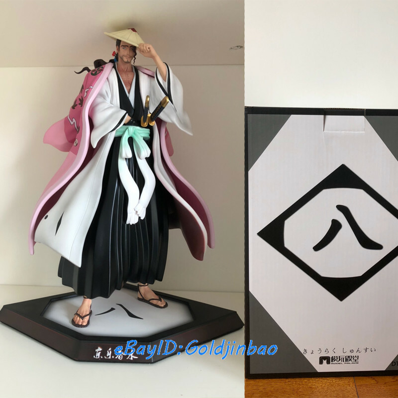 Model Palace Studio Bleach Kyoraku Shunsui Gk Collector Resin Painted Statue Ebay