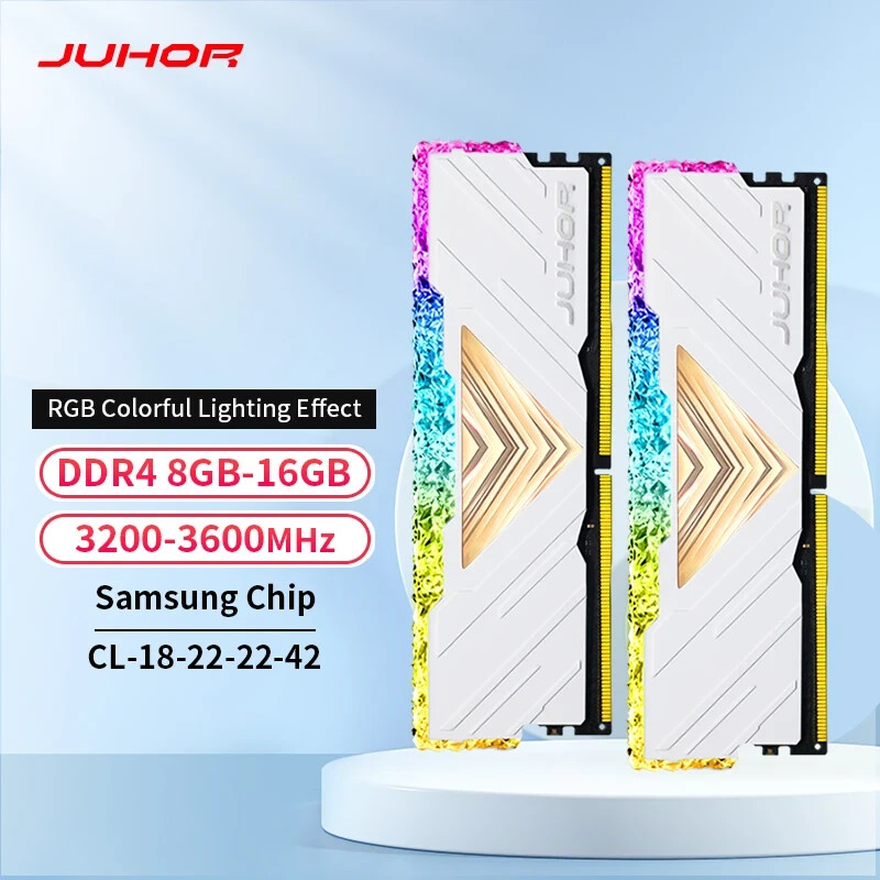 JUHOR RAM 16GB DDR4 3000MHz デュアルチャンネル JUHOR RAM 16GB DDR4 3000MHz デュアルチャンネル
