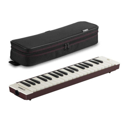 YAMAHA P-37 P-37EBR Brown Pianica Wind Keyboard Harmonica 100% Genuine Product