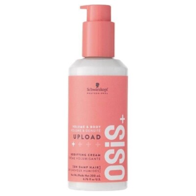 Schwarzkopf Osis Plus UPLOAD Volume Cream Medium Control 200ml