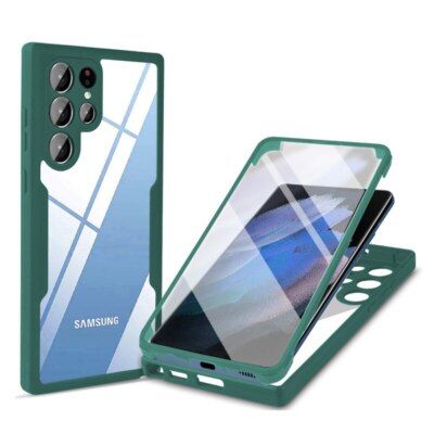 For Samsung Galaxy S23 Ultra S22 A72 A32 A14 5g Shockproof Screen Protector Case
