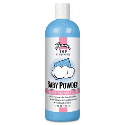 Top Performance Blue Baby Powder Cat/Dog Deodorizing Shampoo