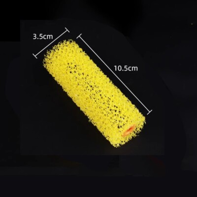 Paint Roller Cover 4 Inch Medium Texture Sponge Brush for Household Wall 3Pcs