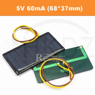 Solar Cell Solar Panel Many Type 0.5V 1V 1.5V 2V 3V 4V 5V 6V Battery Charger DIY