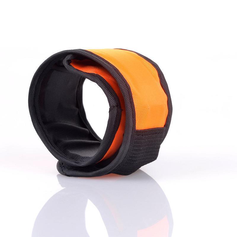 LED SLAP Bracelet Band Night Light Safety for Ankle Arm Running Walking Cycling - Picture 2 of 12