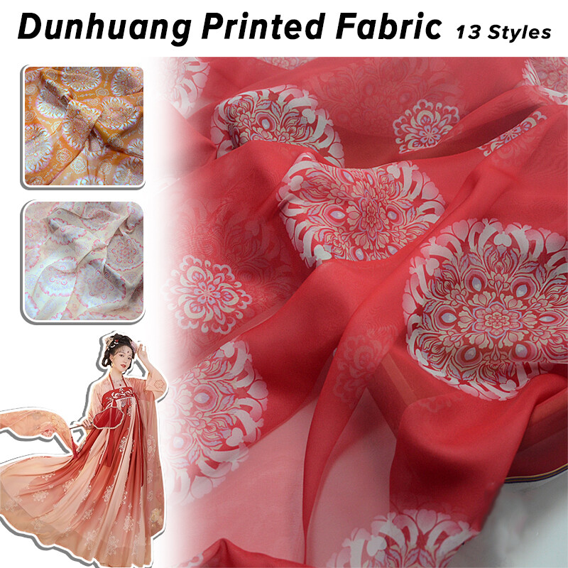 Dunhuang Tuanhua Fabric Skirt Clothes DIY Sewing Summer Soft Cloth