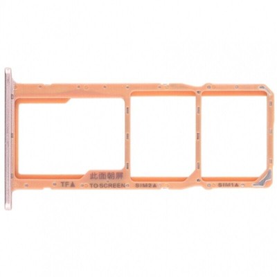 SIM SD CARD TRAY FOR HUAWEI Y5 2019 / HONOR 8S / PLAY 3E GOLD ADAPTER