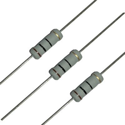 20pcs 100 ohm Ω 100R 5W +/-5% Metal Oxide Film Resistor