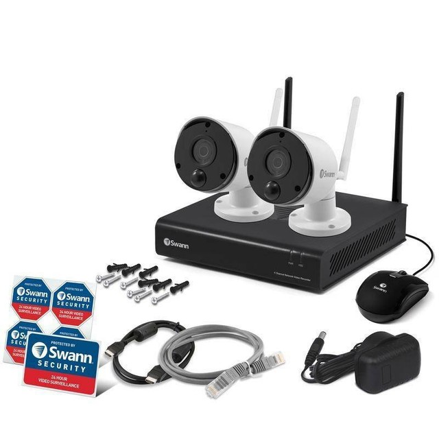 Swann Wireless Security Camera And Nvr Video Cameras