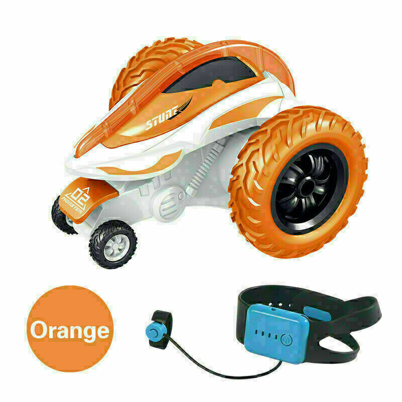2.4G Wireless Remote Control 4CH Stunt Drift 360&ordm; Rotating Flip Kids RC Car Toys
