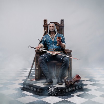 PureArts Geralt The Witcher 3 :Wild Hunt -Blood and Wine 1/6 29cm painted Statue
