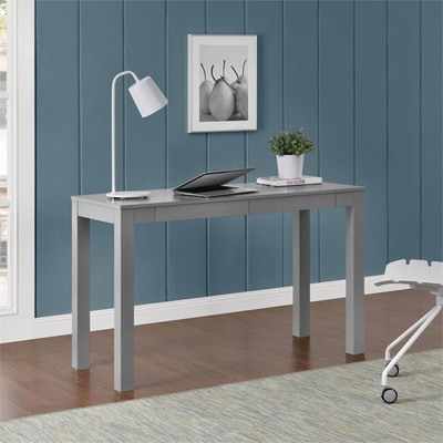 Altra Parsons 2 Drawer Writing Desk in Gray