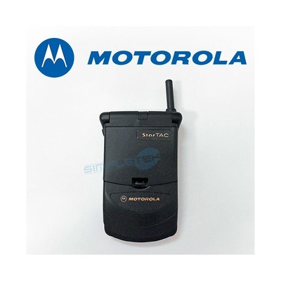 Teléfono Teléfono Móvil Motorola Startac 338 Negro Black Usado Perfecto Gsm 1996