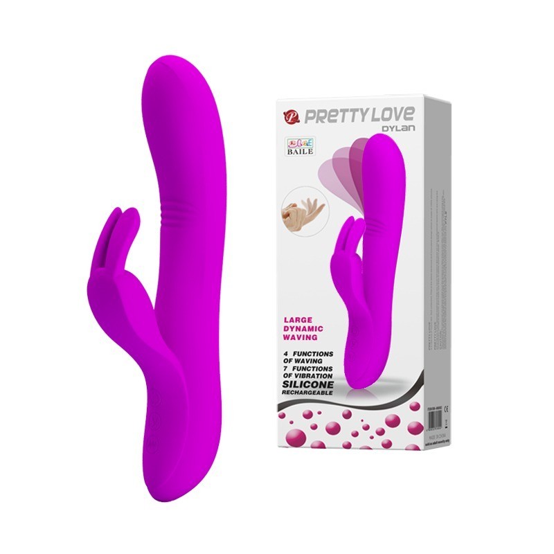 Pretty Love Deluxe Rabbit Vibrator G Spot Clitoral Women Sex Toy