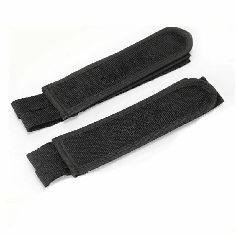 2Pcs/Set Black Pedal Straps FIXED GEAR FIXIE BMX PLAT FORM PEDALS Bicycle Bike
